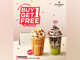 Double the Sip: Kenangan Coffee's Payday Buy 1 Get 1 Free Frappe Treat