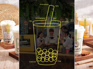 CHICHA San Chen Celebrates 7 Years With 70% Off Second Cup Promotion