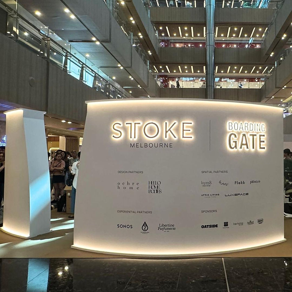 Sttoke and Boarding Gate Atrium Sale