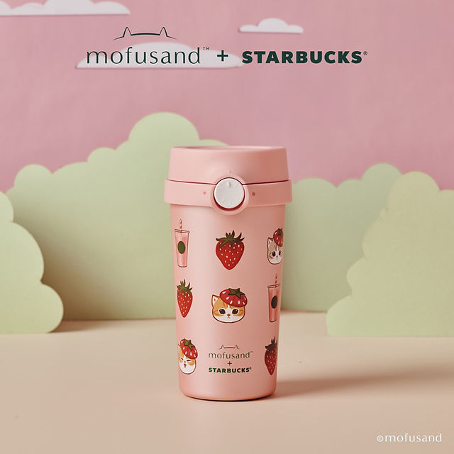 Straw-Purry Style: Mofusand™ + Starbucks® Bring a Playful Touch to Reusables
