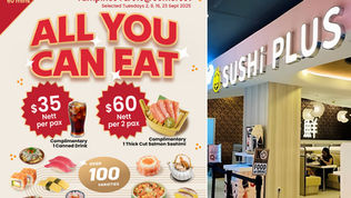 Unlimited Sushi Bliss: All-You-Can-Eat Tuesdays at Sushi Plus