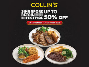 From Salmon to Sirloin: Up to 50% Off at COLLINS®