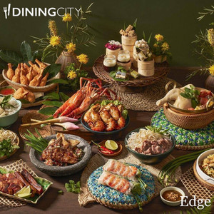 SG dining week, food items on display