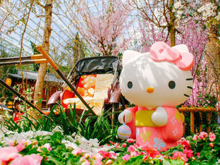 Sakura Season Returns to Gardens by the Bay with Sanrio Characters and Ishikawa Inspired Landscapes