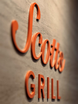 Scotts Grill signage