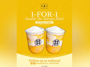 Double the Mango Bliss With Warabimochi Kamakura’s 1-for-1 Treat