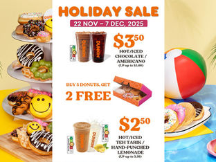 Sweeten the Holidays: Dunkin’ Treats That Make Every Break Better