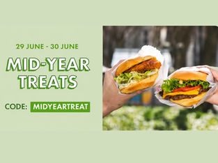 Mark the Mid-Year with Shake Shack Singapore's 1-for-1 Burger Deal