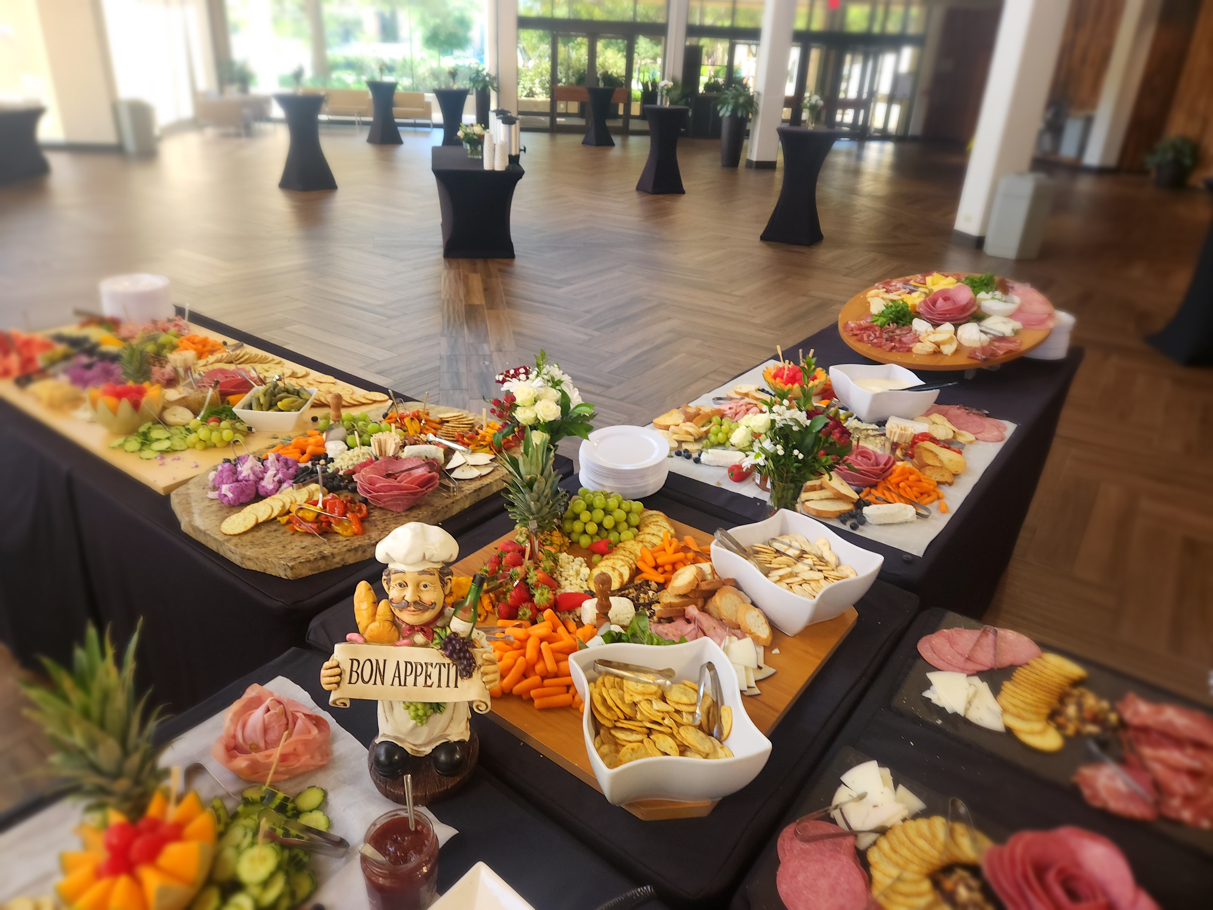 Arranged Food and Objects