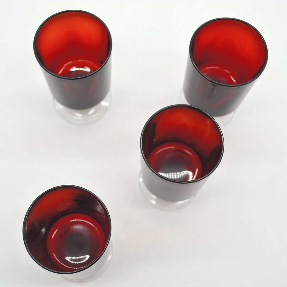 Miniaturbild: Weingläser rot Luminarc France 4er Set
