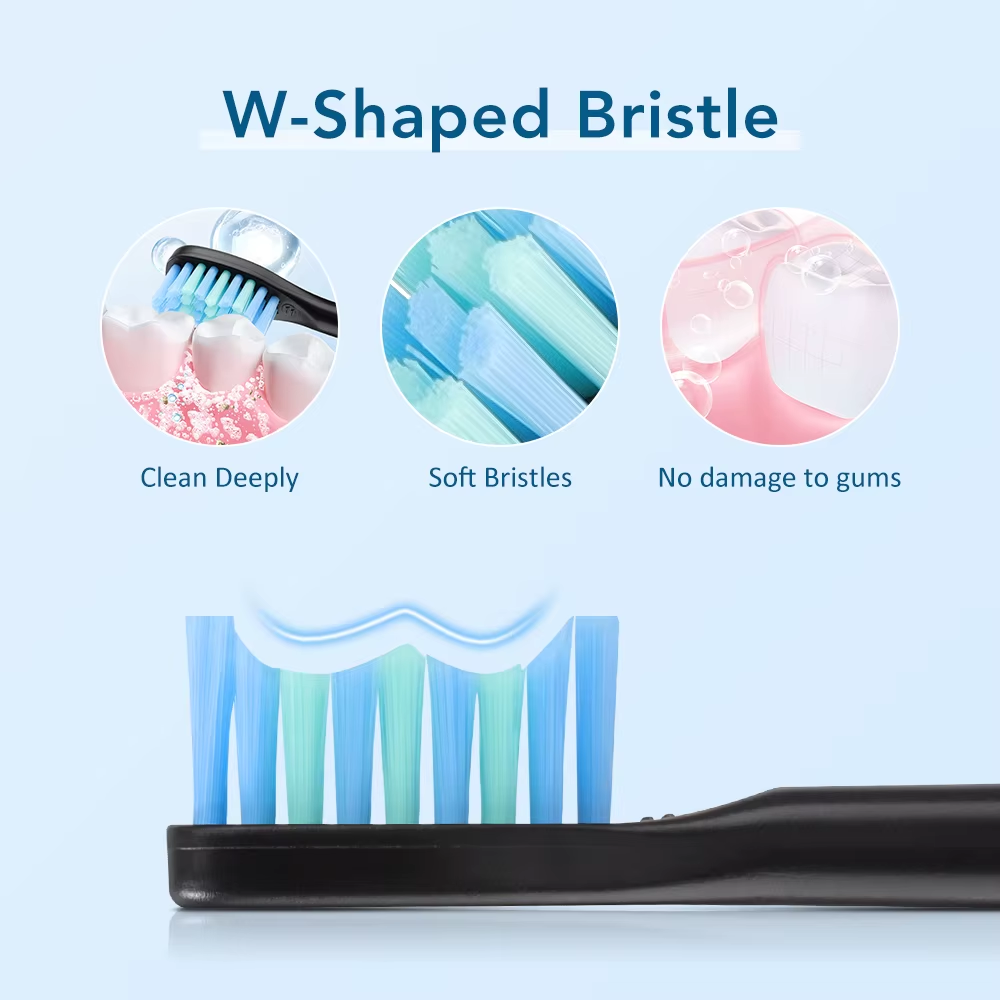 2026 Sonic Electric Toothbrush for Adults Smart Timer 6 Modes Deep Clean Recharg