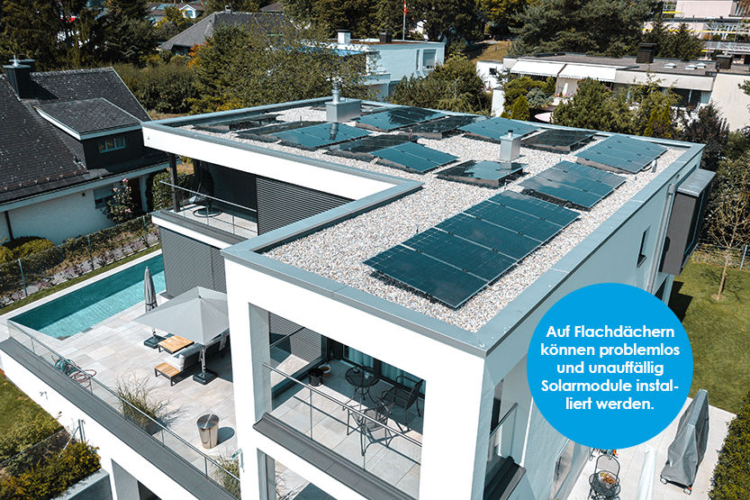 Solaranlage auf Schweizer Einfamilienhaus – Photovoltaik Faktencheck clevergie