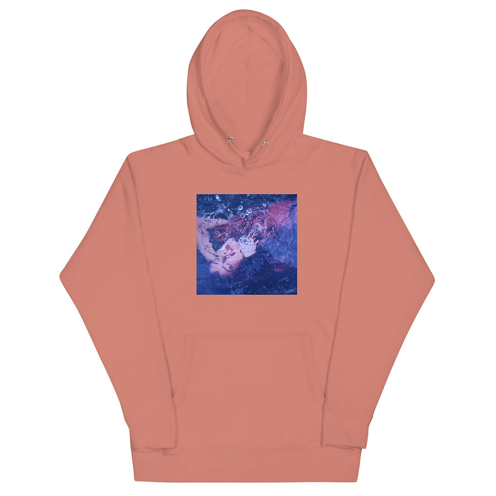 Thumbnail: 10,000 rains (Oma's song) art collection comfort hoodie