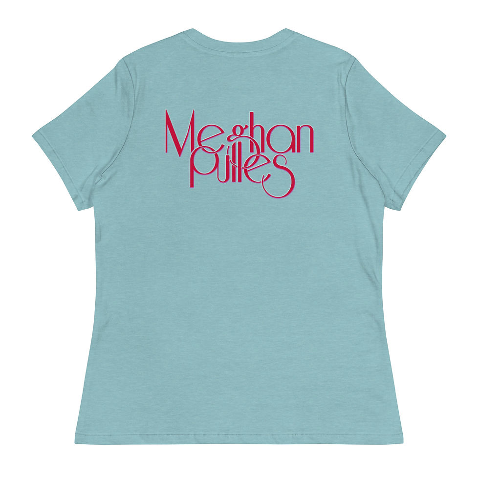 Thumbnail: meghan pulles ear baby tracklist womens t-shirt