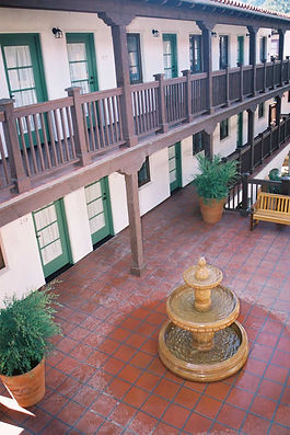 El Carrillo Courtyard in Santa Barbara