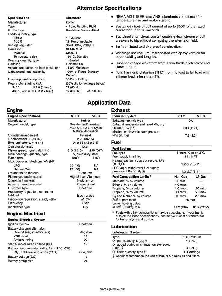 Kohler 20 kW RCAL generator, a high-efficiency standby power system, trusted within Ontivity’s network for reliable home and