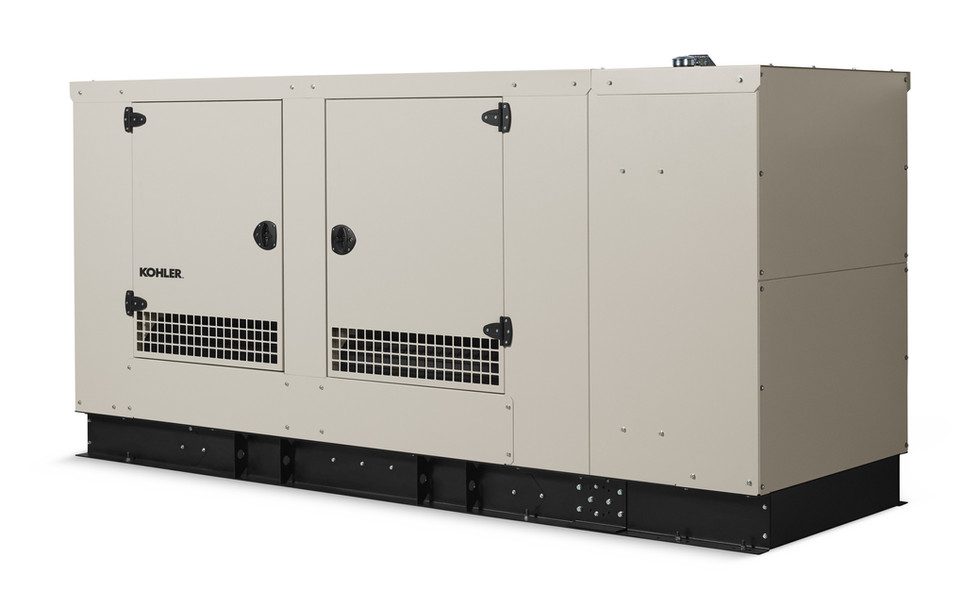 Kohler 250REOZJE generator, a high-power industrial backup solution, integrated into Ontivity’s energy systems for maximum ef