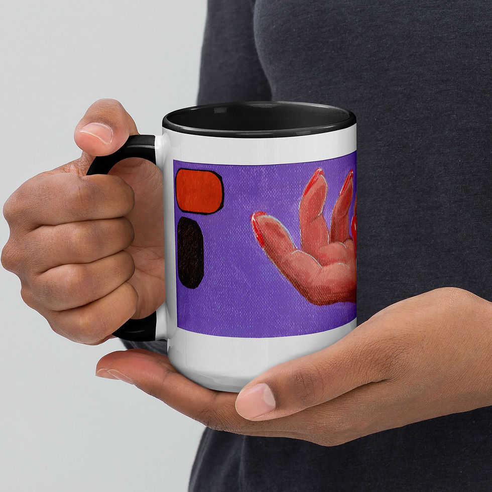 Thumbnail: "The Summer My Bike Was Stolen" Mug with Color Inside