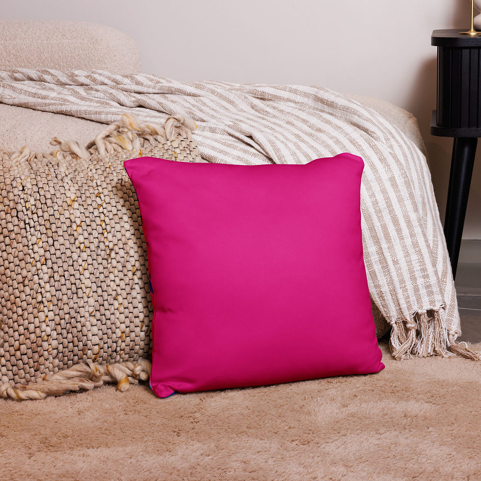 Thumbnail: Pink Dragonfly Pillow