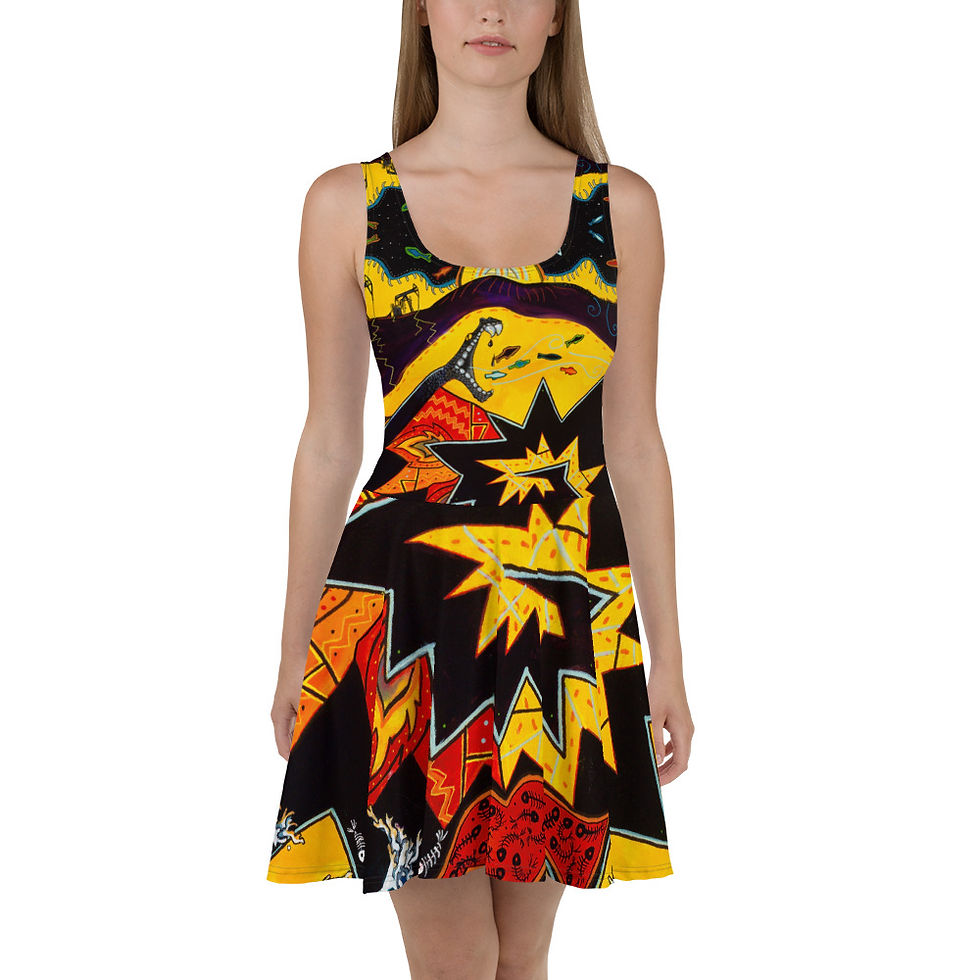 Thumbnail: The Chaos of Ghostfish - Skater Dress
