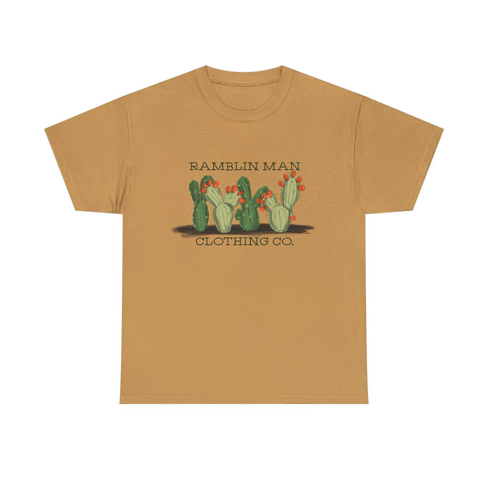 Thumbnail: Ramblin Man Cactus Tee