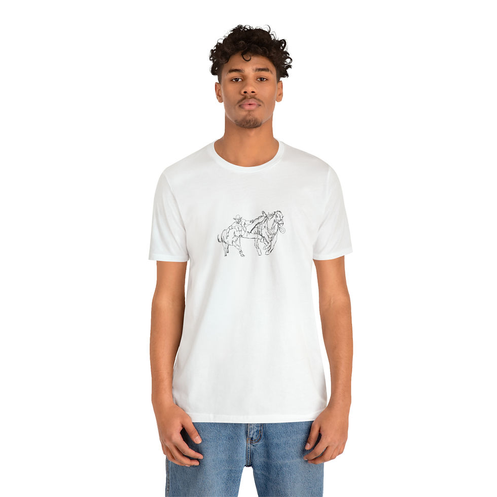 Thumbnail: Steer Wrestler Long Sleeve Tee