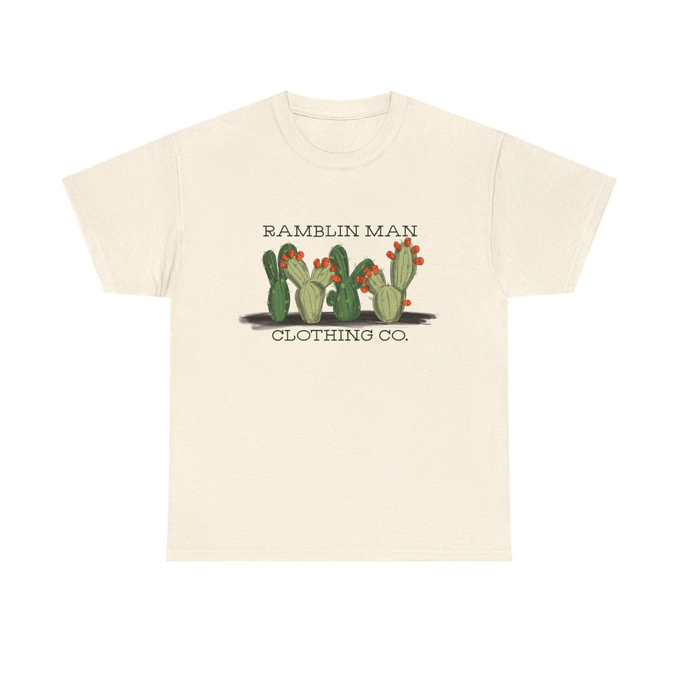 Thumbnail: Ramblin Man Cactus Tee