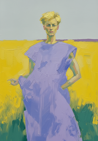 Firefly_Gemini Flash_create painting like this one, using same colors and textures, but of