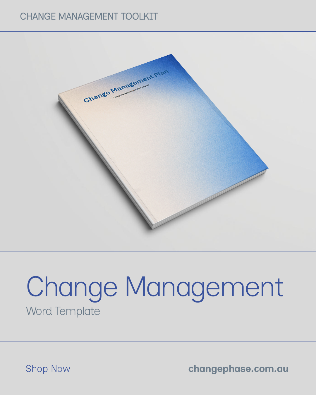 Change management plan blank word template