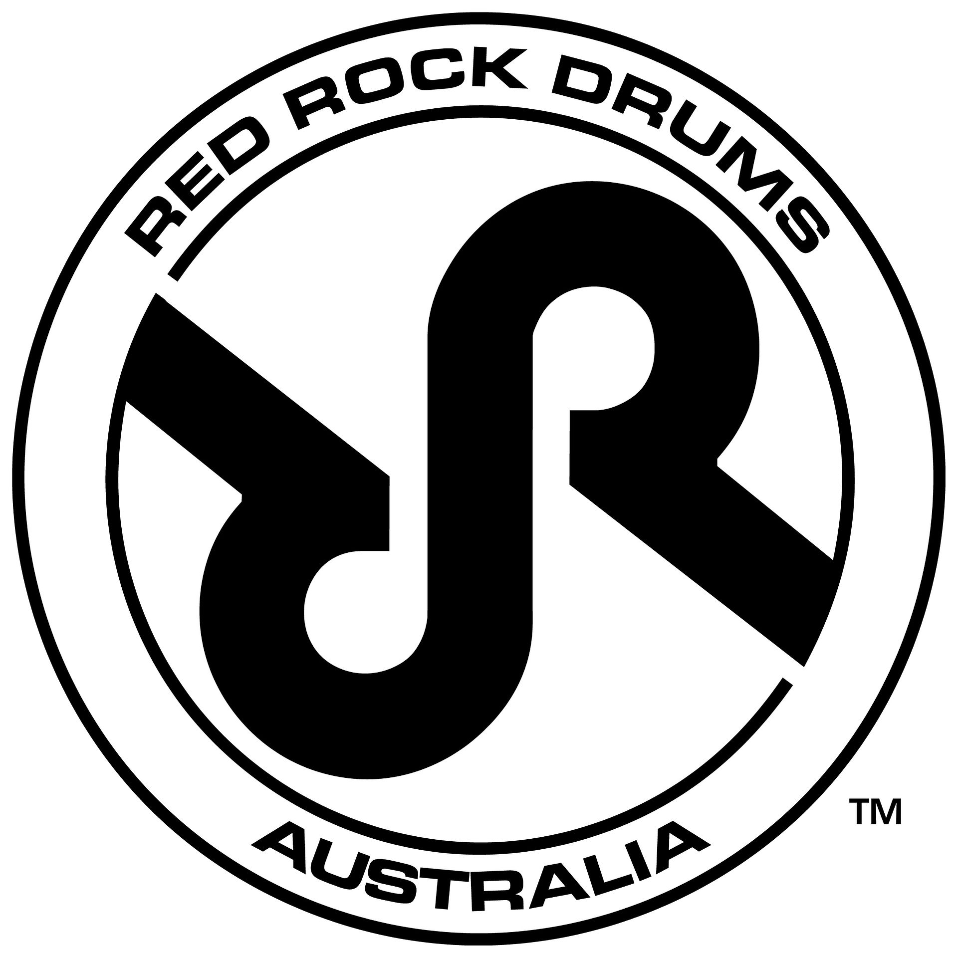 Red Rock Drums Australia logo - Collaboration with WTS Drums with the Welch Tuning System
