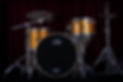 WTS series - Epiphany 3pc shell pack and snare drum for stage performances and gigs - Gold Sparkle wrap finish