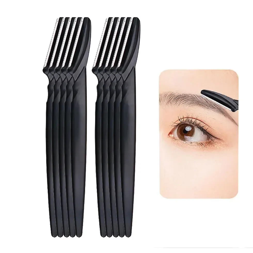 Thumbnail: Eyebrow Trimmer Knives Makeup ToolsPortable Face Razor Hair Remover Cutter Brow 