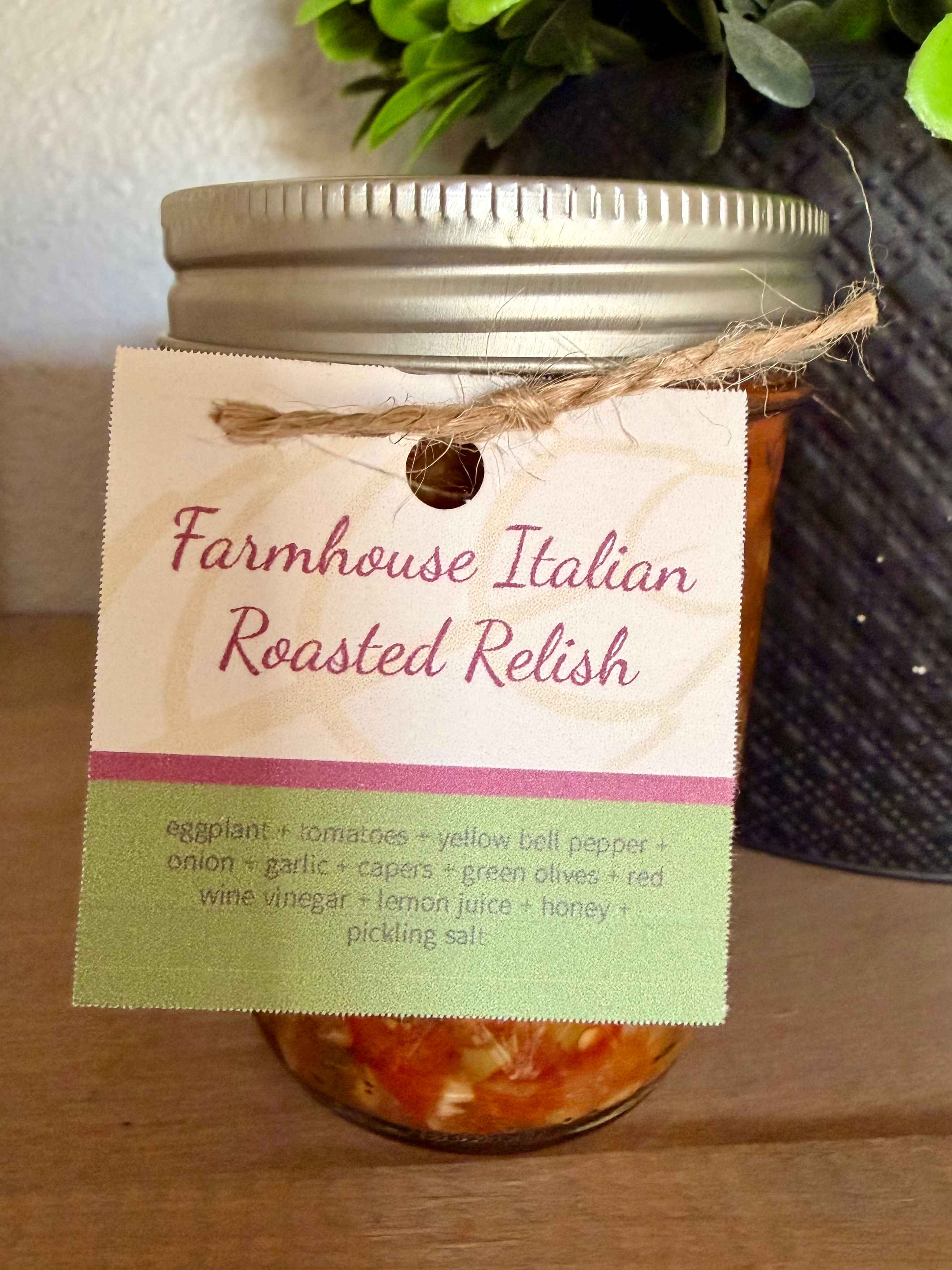 Farmhouse Italian Roasted Relish