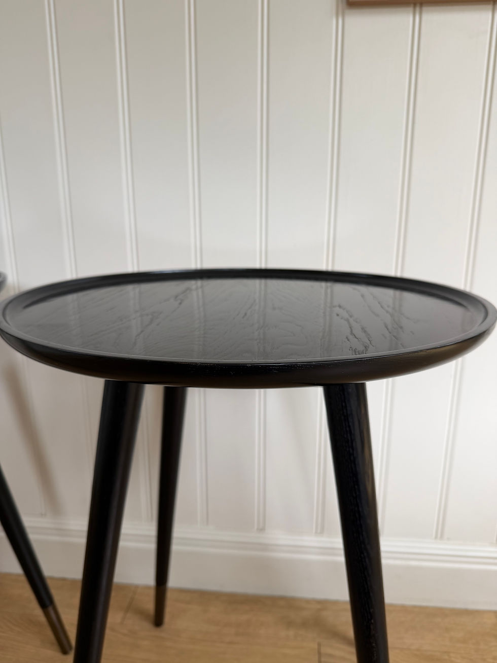 Thumbnail: Pair of Black Contemporary Vintage Conran Side Tables