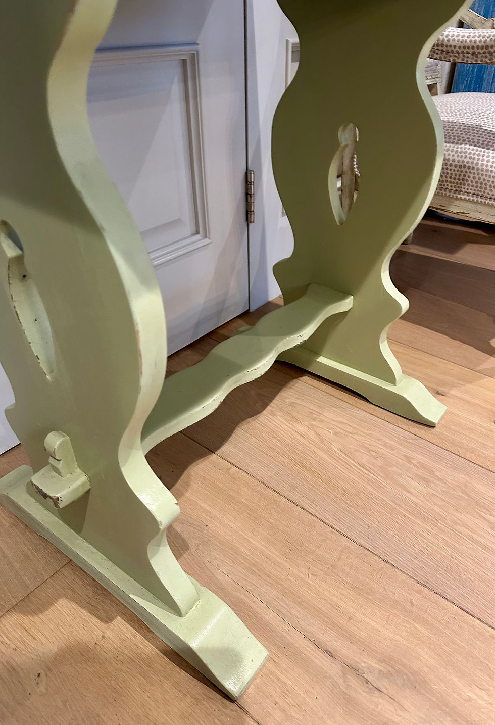 Thumbnail: Oak Top Vintage side table