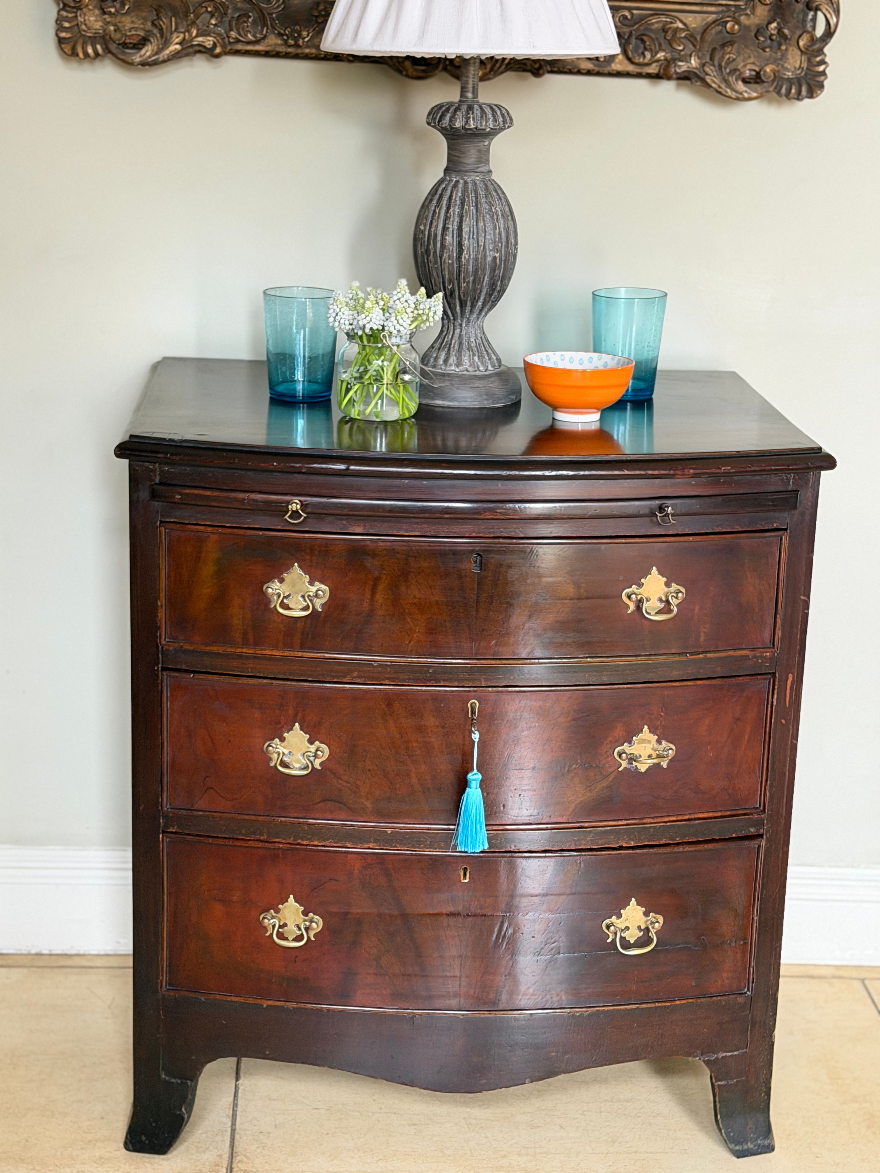 Small Mahogany Chest of Drawers