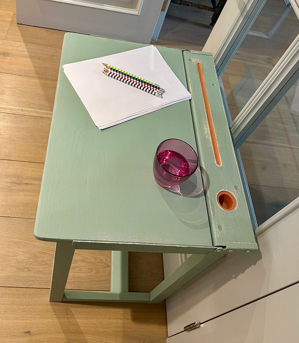 Thumbnail: Vintage childs desk