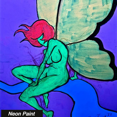 Neon Faerie (Black Light)