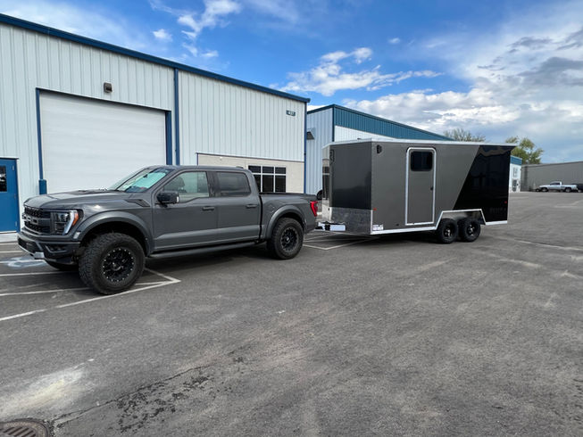 8.5' Aluminum Cargo Trailer by Rover Trailers