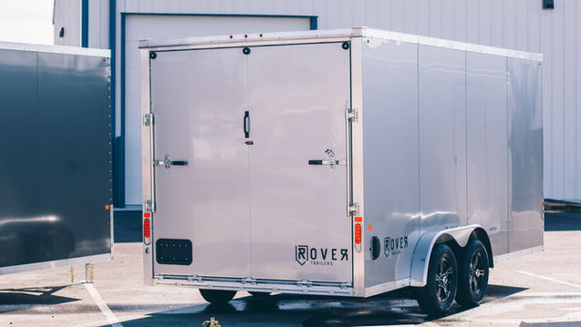 7.5' Aluminum Cargo Trailer by Rover Trailers