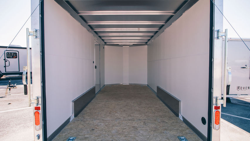 7.5' Aluminum Cargo Trailer by Rover Trailers