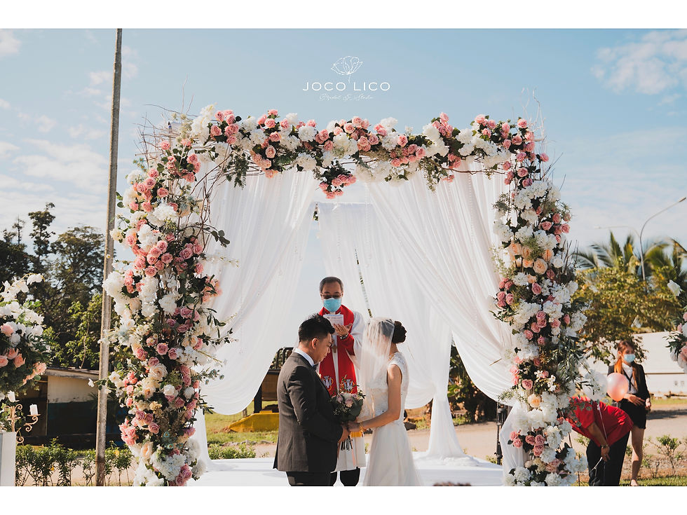 robert wooden house sibu outdoor wedding decoration