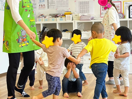 集団あそび&感触あそび~福岡県飯塚市川津 飯塚川津ママー保育園~