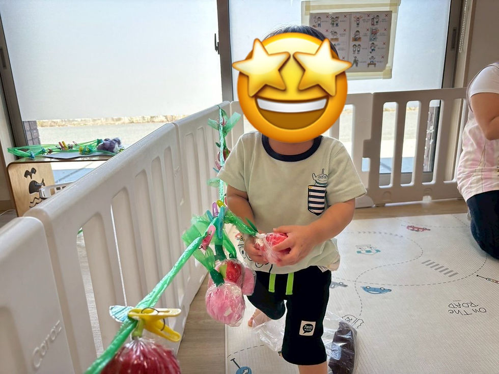 秋の味覚あそび🍠🍎《福岡県飯塚市中　幸袋らぶはーと保育園　365日開園》