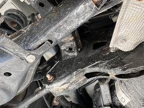 アクセラ サビ止めアンダーコート車検