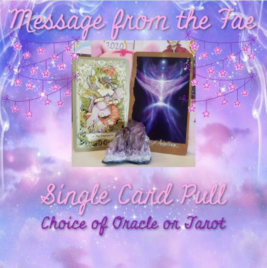 Message from the Fae