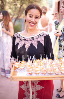 Amuse bouche, verrines, canapés pour votre buffet de mariage au Domaine de TAM