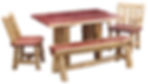 Red Cedar 54" Dining Table