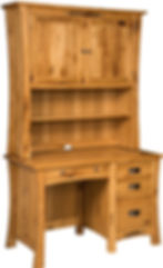 Arts & Crafts Pedestal Desk [LA-AC-326-SP]