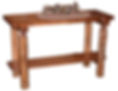 Sofa Table with Slab Top